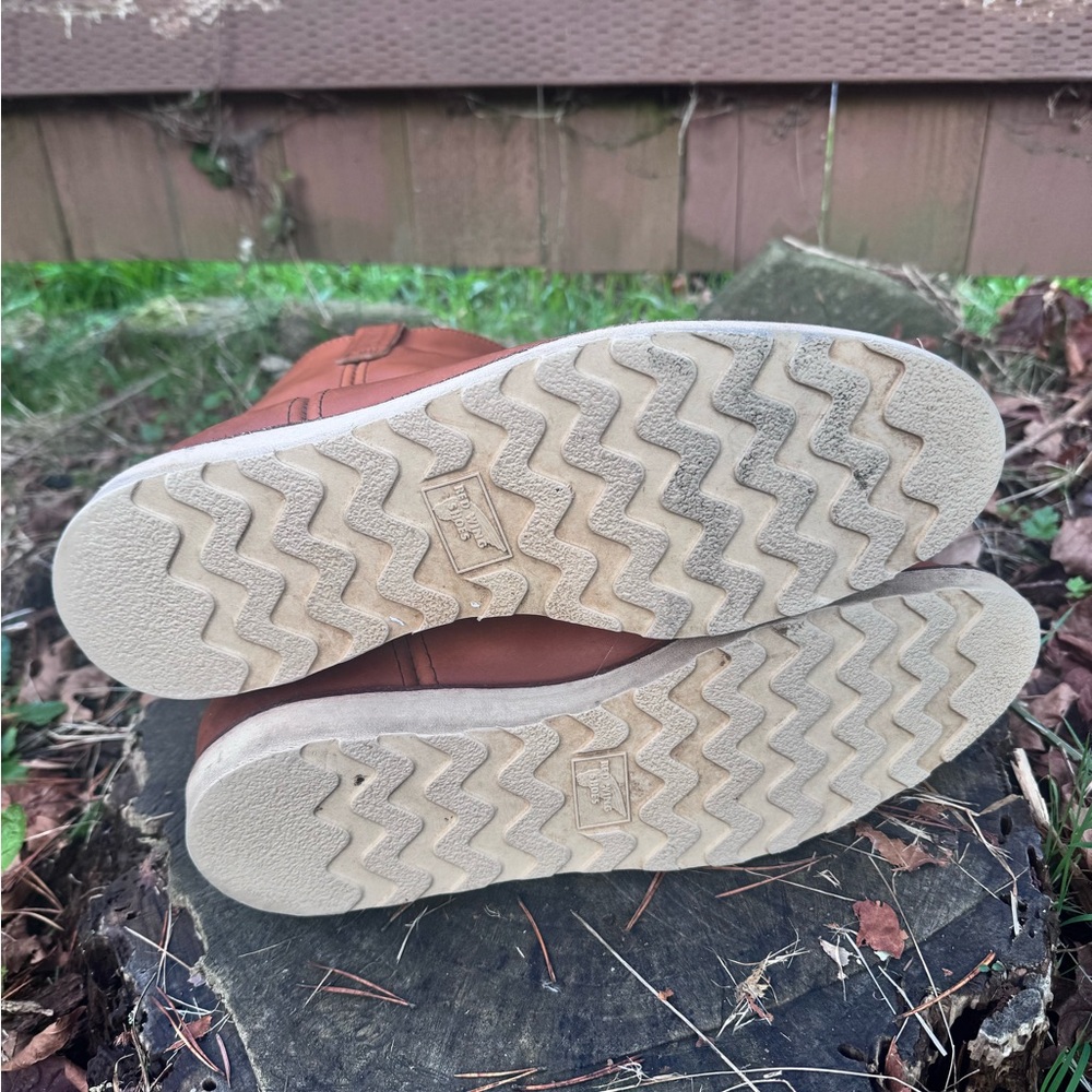 Red Wing Shoes Pecos Tan Leather Men's Boots - Picture 7 of 7